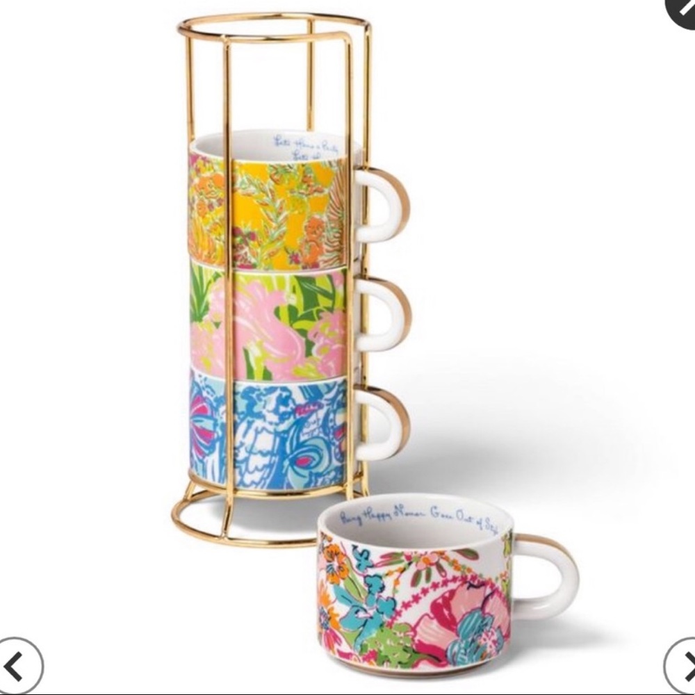 Lilly Pulitzer for Target Ceramic Mug set NWT